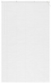 Persiana de Janela com cortinas Outros Manual Branco 135 x 220 cm Alum