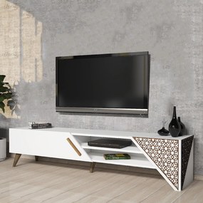 Móvel TV Beril – Branco – 180 cm x 37 cm x 40 cm