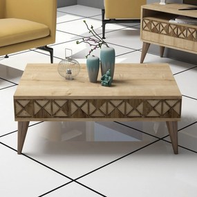 Mesa de Centro Line – Carvalho – 90x34,6x60 cm