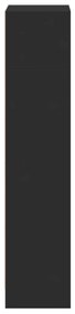 Estante 40x24x109 cm derivados de madeira preto