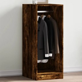 vidaXL Roupeiro 48x41x102 cm derivados de madeira carvalho fumado