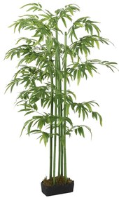 Árvore de bambu artificial 576 folhas 150 cm verde