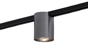 Foco de Trilho Moderno Monofásico Cinza Antracite - Iconic Rondoo Up