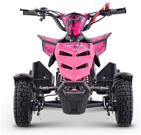 Mini moto 4 gasolina para crianças 49cc Raptor R4 Rosa