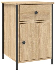 Mesas cabeceira 2 pcs 40x42x60cm deriv. madeira carvalho sonoma