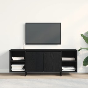 Estante de TV vidaXL - Carvalho Preto - 120x30x40.5 cm - Feito de Madeira Compósita