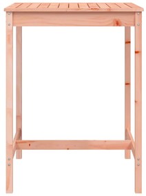 Mesa de jardim 82,5x82,5x110 cm madeira de douglas maciça