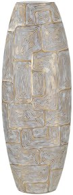 VASO RESINA TORRE ECLIPS 25,5X12,5X69,5 CM
