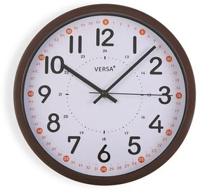 Relógio de Parede Plástico (4 X 30,5 X 30,5 cm)