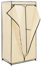 Roupeiro 75x50x160 cm creme