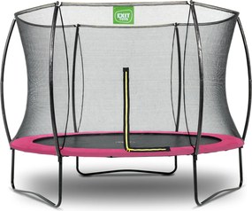 Trampolim redondo Silhouette ø244 cm - rosa