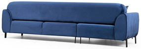 Sofá-cama de canto Image Corner – Azul Marinho – 287 cm x 169 cm