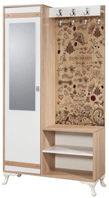 Hall Stand Inci – Carvalho Sonoma – 100x190x36 cm