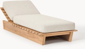 Espreguiçadeira de jardim em madeira de teca Eiko