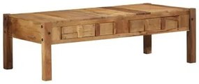 Mesa de Café 110x55x35 cm Madeira Sólida Recuperada