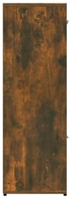 Estante 90x30x90 cm derivados de madeira carvalho fumado