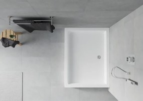 Mexen Rio base de duche retangular 100 x 80 cm, branco - 45108010