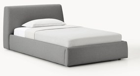 Cama de solteiro Cloud, com espaço de arrumação