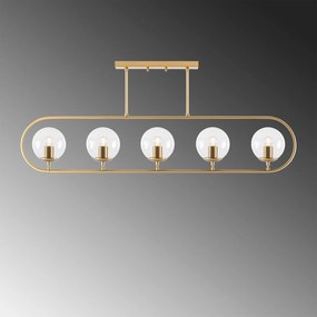 Chandelier Jewel – Dourado Brilhante – 122 x 15 cm