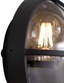 Candeeiro de Parede Exterior Preto Redondo IP65 - Target Industrial