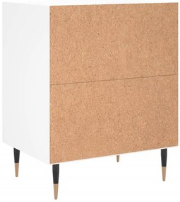 Mesa de cabeceira 40x30x50 cm derivados de madeira branco