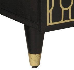Mesa de centro 100x54x40 cm madeira de mangueira maciça