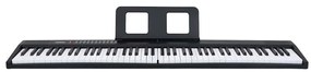 88 teclas Piano teclado elétrico com suporte de música dobrável