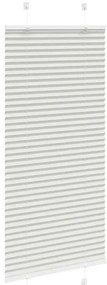 Cinzento Luz Plissada Cega 65x100 cm Largura Tecido 64,4 cm