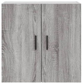 Armário de parede 60x31x60 cm derivados madeira cinzento sonoma