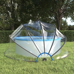 Cúpula de piscina 500x250 cm