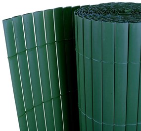 vidaXL Painel de vedação PVC 90x300 cm verde