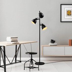 Candeeiro de Pé Spotkafasi – Preto – 37 x 37 x 162 cm
