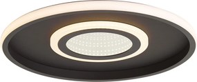 Candeeiro de Teto Moderno Preto Incl. LED Interruptor de 3 Posições - Frini