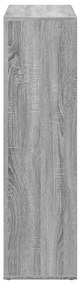 Estante divisória 102x29x103,5 cm deriv. madeira cinza sonoma
