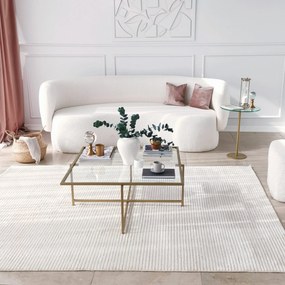 Mesa de Centro Sun S408 – Dourada – 85x35x85 cm