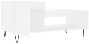 Mesa de centro 100x50x45 cm derivados de madeira branco