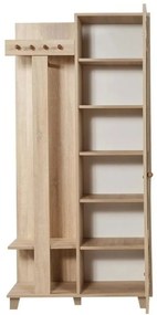 Hall Stand Garmanto – Carvalho Sonoma – 90x192x36 cm