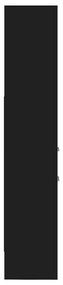 Estante 40x35x180 cm contraplacado preto