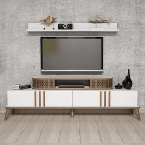 Móvel de TV Eylül – Branco – 168 x 51,6 x 39 cm