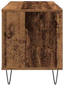 Armário de Registros vidaXL Carvalho Artisan 100x38x48 cm Madeira de e