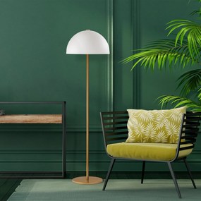 Candeeiro de Pé Mixed – Dourado – 40 x 40 x 154 cm