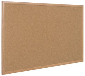 Bi Office - Quadro de Cortiça Reciclado Moldura Madeira Carvalho Executive Earth-it 45x60 cm