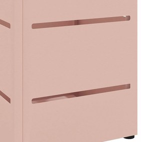 Suporte para Guarda-chuva Rosa Metal Inserções Decorativas