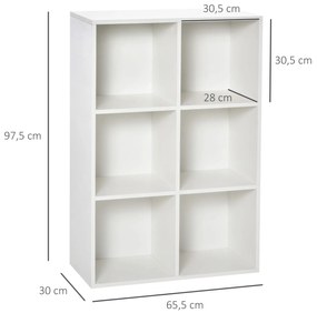 Estante Cube - Branco - Design Minimalista