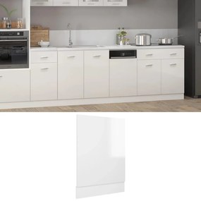 vidaXL Painel máquina lavar louça “Lyon” 45x3x67 cm branco