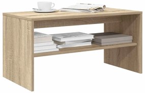 vidaXL Móvel de TV 80x40x40 cm contraplacado carvalho sonoma