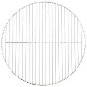 Grelha para churrasco redonda Ø47 cm aço inoxidável 304