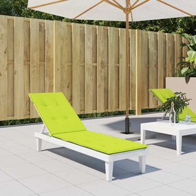 Almofadão cadeira de terraço (75+105)x50x4 cm verde brilhante
