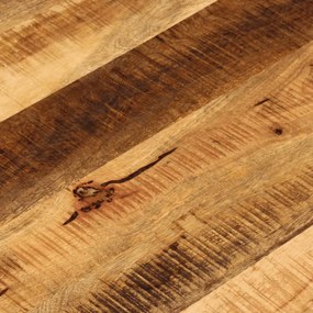 Tampo de mesa redondo Ø90x2,5cm madeira mangueira áspera maciça