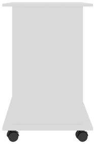 Secretária de computador derivados de madeira branco